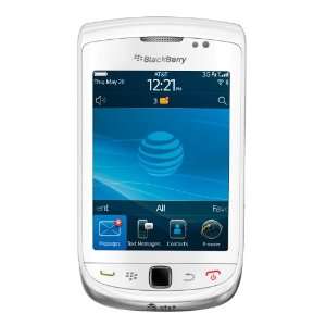  BlackBerry Torch 9800 Phone, White (AT&T) Cell Phones 