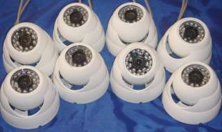 LOT OUTDOOR DOME IR CAMERA 1/3 SONY CCD VANDAL PROOF  