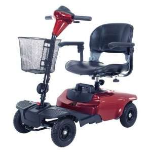  Bobcat 4 Wheel Compact Scooter Color Red, Peace of Mind 