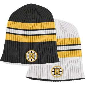  Boston Bruins Vintage Reversible Knit Hat Sports 