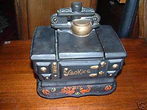 AUTHENTIC MCCOY STOVE/OVEN CERAMIC COOKIE JAR   REDUCED  