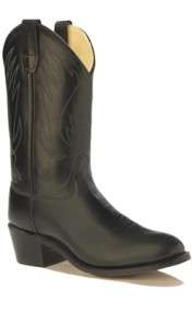 NEW! Old West Kids Black Leather Boots 1110 & CCY1110G  
