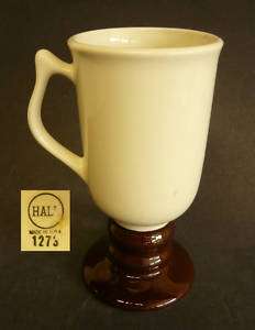 Vintage HALL CHINA IRISH COFFEE MUG CUP TALL # 1273  