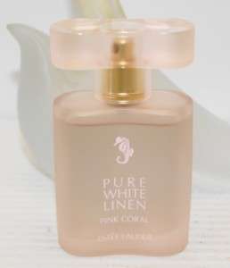   WHITE LINEN ~ PINK CORAL ~ WOMENS EAU DE PARFUM SPRAY 1.0 oz.  