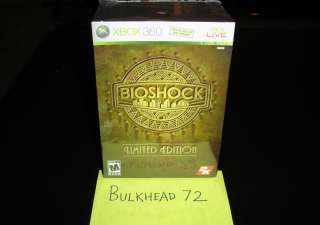 BIOSHOCK LIMITED COLLECTORS EDITION XBOX 360 BRAND NEW SEALED BIG 