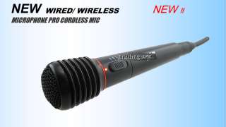 brand new pro wired wireless microphone cordless system ideal for 