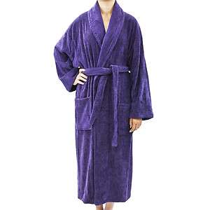 Leisureland Womens Cotton Towel Terry Velour Bath Robe Wedding Gift 