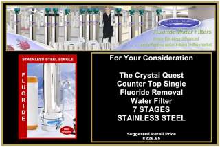 easy to install crystal quest mega countertop water filter system is 