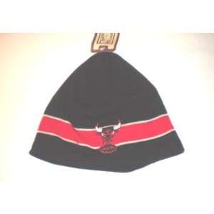  Chicago Bulls adidas Hardwood Classics Team Logo Knit Hat 