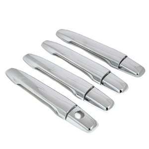 Mirror Chrome Side Door Handle Covers Trims for Mitsubishi 