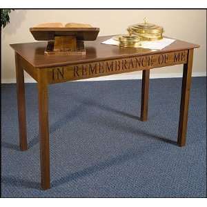   in Remberence of Me Altar Church Communion Table 48 Home & Kitchen