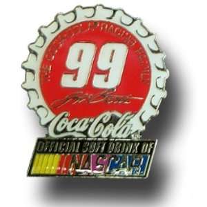  Jeff Burton Coca Cola Cap Pin