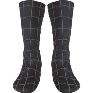  Childs Black Spider Man Costume Boot Covers: Toys & Games