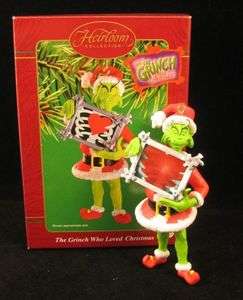 New* THE GRINCH WHO LOVED CHRISTMAS Ornament DR SEUSS  