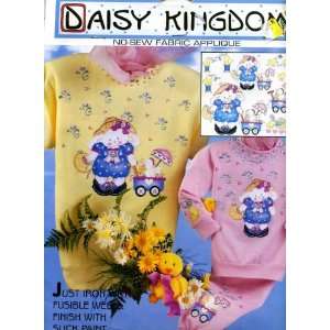  Daisy Kingdom Peeps and Pins No Sew Fabric Applique 