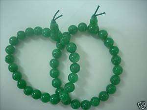pcs Buddha jade beads prayer bracelet in elastic cord  