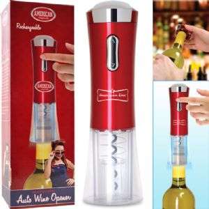 Automatic Wine Corkscrew Opener Electric Rechargeable 886511012561 