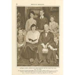   1918 Print New York Governor Alfred E Smith & Family 