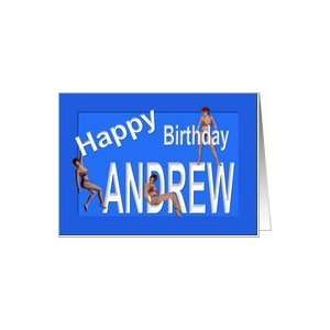  Andrews Birthday Pin Up Girls, Blue Card Health 