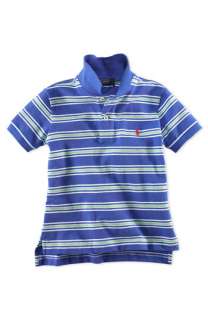 Ralph Lauren Stripe Polo Shirt (Toddler)  