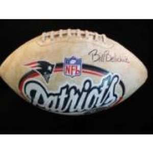  Bill Belichick Signed Football   Autographed Footballs 