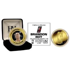 Brandon Roy 24KT Gold and Color Coin