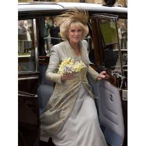 Camilla Parker Bowles and Charles Arriving for Blessing Photographic 