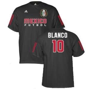  Cuauhtemoc Blanco Mexico Futbol / Soccer Black Jersey Name 
