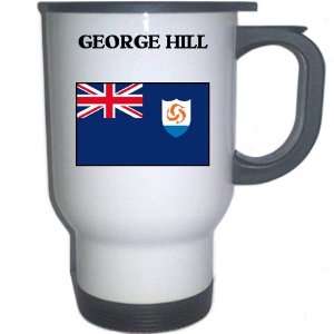  Anguilla   GEORGE HILL White Stainless Steel Mug 