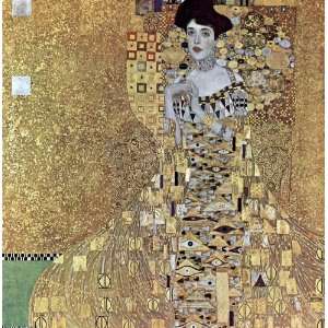   Gustav Klimt   32 x 32 inches   Portrait of Adele Bloch Bauer I Home