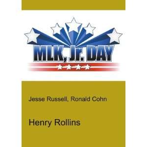  Henry Rollins Ronald Cohn Jesse Russell Books