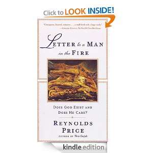 Letter To A Man In The Fire Reynolds Price  Kindle Store