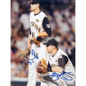  Freddy Sanchez and Jack Wilson Pittsburgh Pirates Dual 