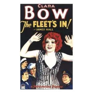 The Fleets In, Clara Bow, Jack Oakie, James Hall, 1928 Premium Poster 