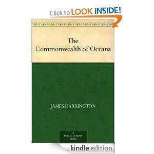 The Commonwealth of Oceana James Harrington  Kindle Store