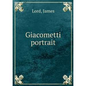  Giacometti portrait James Lord Books