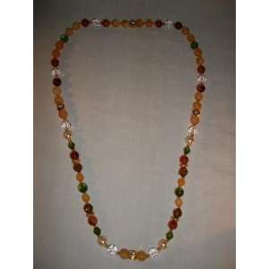 Joan Rivers Couture Mixed Beaded Stretch Necklace (30 Inch)