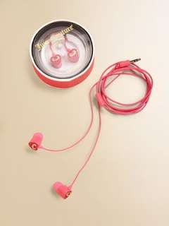 Juicy Couture   Heart Shaped Earbuds   Saks 