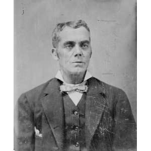  1860 photo Michael Dunn, half length portrait, facing 