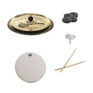  Sabian Mike Portnoy Max Stax Mid Regular Set Pack with 