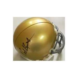 Nick Buoniconti autographed Football Mini Helmet (Notre Dame Fighting 