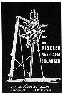   copy of the original instruction manual for Beseler 45M enlargers