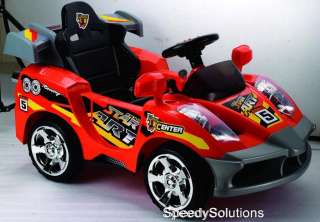 Kids Racer Ride On Remote Control Power Car Race wheels  