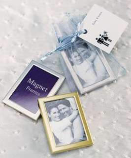 48 Magnet Back Mini Photo Frames   Wedding Favors  