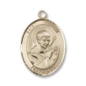  14K Gold St. Robert Bellarmine Medal Jewelry