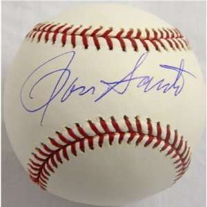 Ron Santo Autographed/Hand Signed MLB Baseball