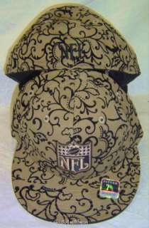 NFL Reebok Hat Cap Footbal Authentic Flat Bill  