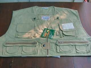 Brand New Crystal River Shorty Fly Fishing Vest Size 2 XL  