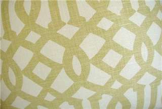 Kelly Wearstler Linen Fabric Imperial Trellis Custom Designer Pillow 1 