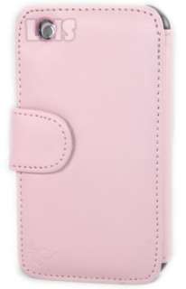 London Magic Store   PINK LEATHER WALLET CASE FOR iPHONE 3G 3G S+CARD 